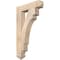 Ekena Millwork Merced Arts & Crafts Smooth Bracket, Douglas Fir, 3 1/2"W x 18"D x 30"H BKT04X18X30MRC03SDF - alternate 1